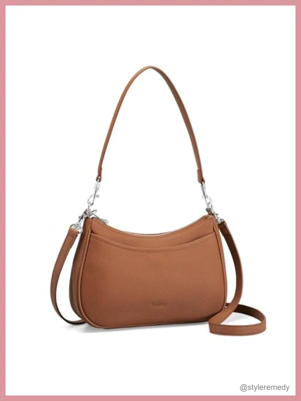 Genuine Leather Hobo Crossbody Bag Women Anti Theft Shoulder Purse RFID Card